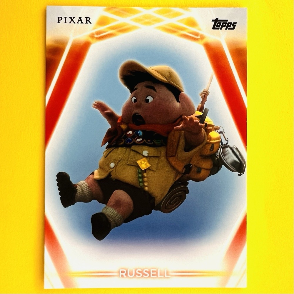 2026 Topps‎ Disney Neon Russell #130 Pixar Up Base